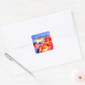 Happy Moederdag Diverse Dahlias #2-1 Stickers (Envelop)