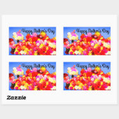 Happy Moederdag Diverse Dahlias #2-3 Stickers (Vel)