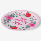 Happy Moederdag Edit Name Grandmoeder Mimi Papieren Bordje (Gekanteld)