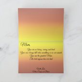 Happy Moederdag El Rio Pitillal 2009 Feestdagen Kaart (Binnen)