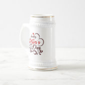 Happy Moederdag Elegant Design-23331 Bierpul (Voorkant links)