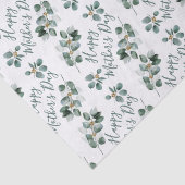 Happy Moederdag Eucalyptus Waterverf Foliage Tissuepapier (Detail)