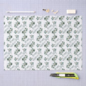 Happy Moederdag Eucalyptus Waterverf Foliage Tissuepapier (Craft)