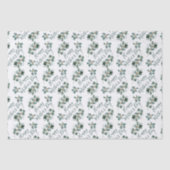 Happy Moederdag Eucalyptus Waterverf Foliage Tissuepapier (Voorkant)