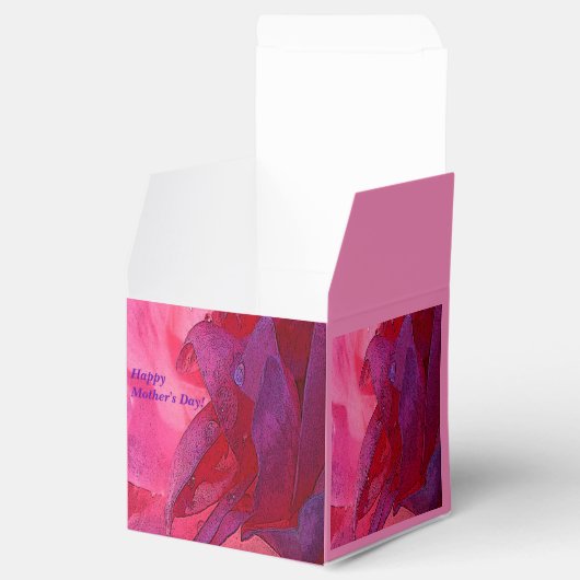 Happy Moederdag Favor Box Bedankdoosjes (Geopend)