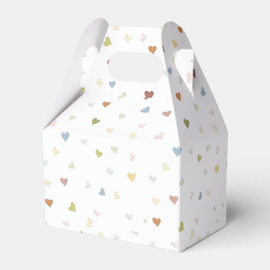 Happy Moederdag Favor Box Bedankdoosjes (Achterkant)