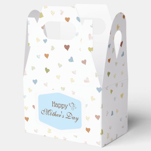 Happy Moederdag Favor Box Bedankdoosjes (Geopend)