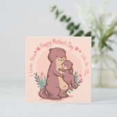 Happy Moederdag-feestdag Feestdagenkaart (Staand voorkant)