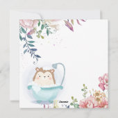 Happy Moederdag Feestdagenkaart (Achterkant)