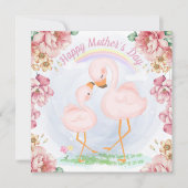 Happy Moederdag Feestdagenkaart (Voorkant)