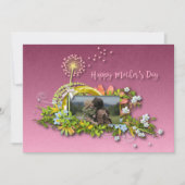 Happy Moederdag Feestdagenkaart (Voorkant)