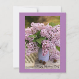 Happy Moederdag Flat Wenskaart