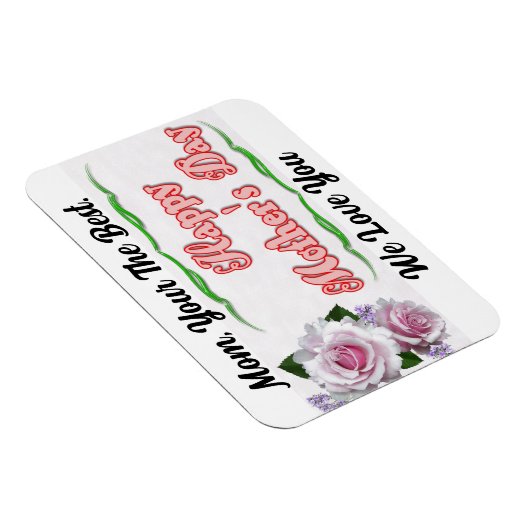 Happy Moederdag Flexible Magnet Magneet (Rechterzijde)