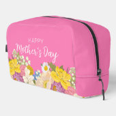Happy Moederdag Floral Blooms Toilettasje (Rechterhoek)