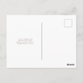 Happy Moederdag Floral Briefkaart (Achterkant)