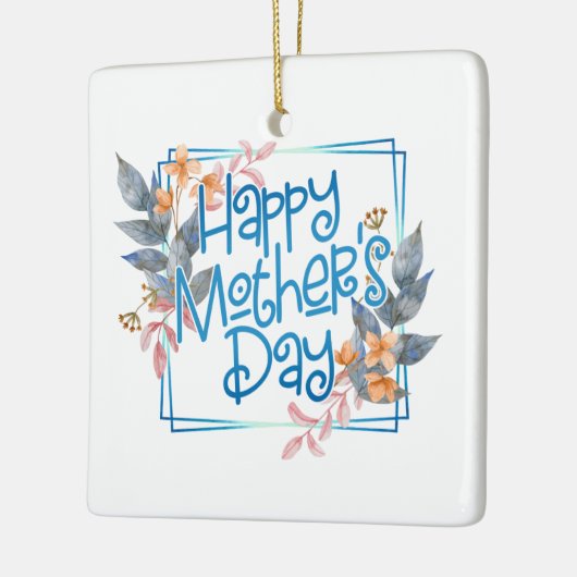 Happy Moederdag Floral Lijst | ORNAMENT (Links)