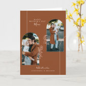 Happy Moederdag Floral Roos foto-arceringen Kaart (Gele Bloem)