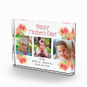 Happy Moederdag Flowers 3 Fotoblok (Rechts)