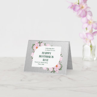 Happy Moederdag Folded Wenskaart Kaart