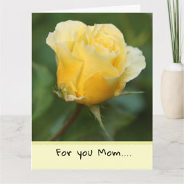Happy Moederdag Folded Wenskaart Kaart