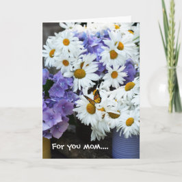 Happy Moederdag Folded Wenskaart Kaart