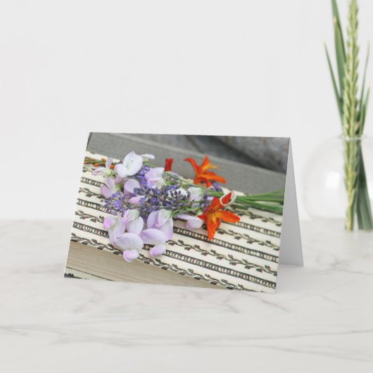 Happy Moederdag Folded Wenskaart Kaart (Voorkant)