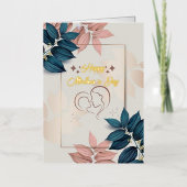 Happy Moederdag Folie Wenskaart (Voorkant)