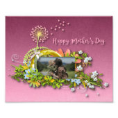 Happy Moederdag Foto Afdruk (Voorkant)