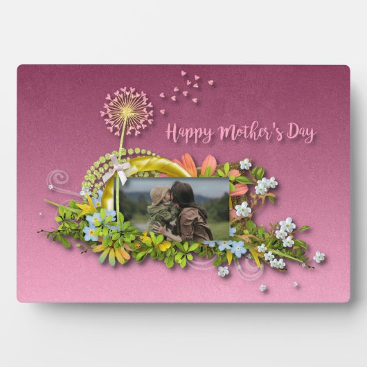 Happy Moederdag Fotoplaat (voorkant)