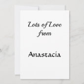 Happy Moederdag gepersonaliseerde foto Bedankkaart (Achterkant)