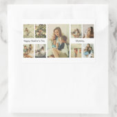 Happy Moederdag Gepersonaliseerde Sticker (Tas)