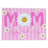 Happy Moederdag Gift Bag Groot Cadeauzakje (Achterkant)