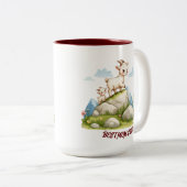 Happy Moederdag Gift - Beste Mam Ooit Mok (Voorkant rechts)