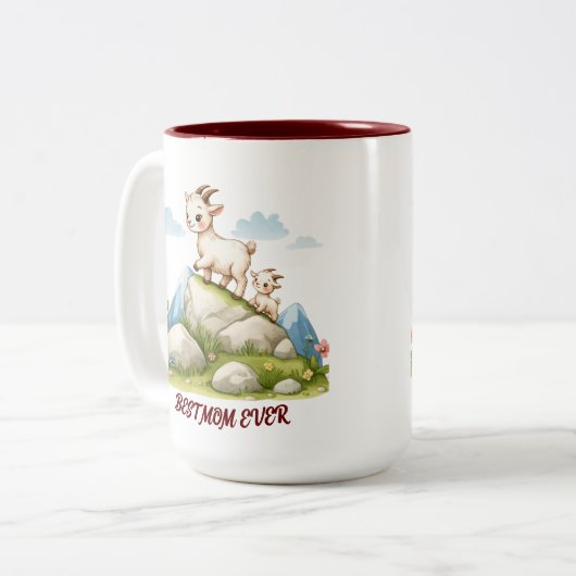 Happy Moederdag Gift - Beste Mam Ooit Mok (Voorkant links)