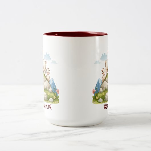 Happy Moederdag Gift - Beste Mam Ooit Mok (Center)