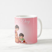 Happy Moederdag Gift Mok (Voorkant rechts)