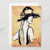 Happy Moederdag/Gift voor mam/ Kaart (Voorkant / Achterkant)