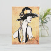 Happy Moederdag/Gift voor mam/ Kaart (Staand voorkant)