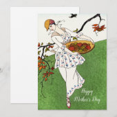 Happy Moederdag/Gift voor mam/ Kaart (Voorkant / Achterkant)