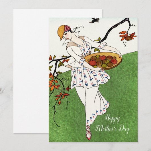 Happy Moederdag/Gift voor mam/ Kaart (Voorkant / Achterkant)