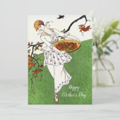 Happy Moederdag/Gift voor mam/ Kaart (Staand voorkant)