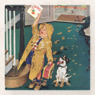 Happy Moederdag Glazen Onderzetter