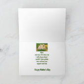 Happy Moederdag Golden Retriever Dogs Animal Kaart (Binnen)