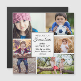 Happy Moederdag Grandma 5 Child Family Foto