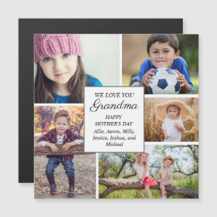 Happy Moederdag Grandma 5 Child Family Foto