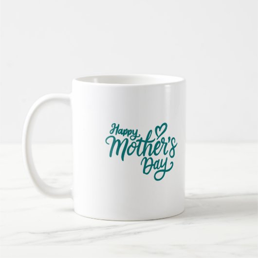 Happy Moederdag Green Koffiemok (Links)