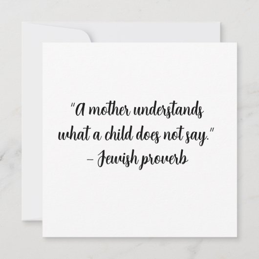 Happy moederdag groeting Gold folie Kaart (Achterkant)