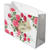 Happy Moederdag Groot Cadeauzakje (Achterkant Gekanteld)
