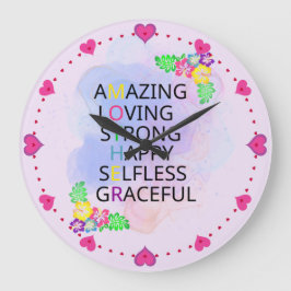 Happy Moederdag Grote Klok