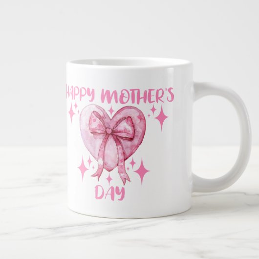 Happy moederdag grote koffiekop (Rechts)